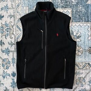 Polo by Ralph Lauren Black Vest with Red Logo
